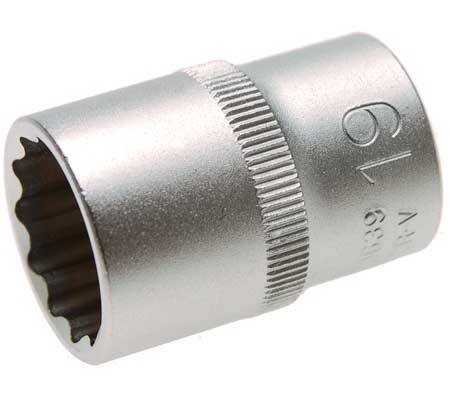 Padrunvõti 19mm 12-kant 1/2"