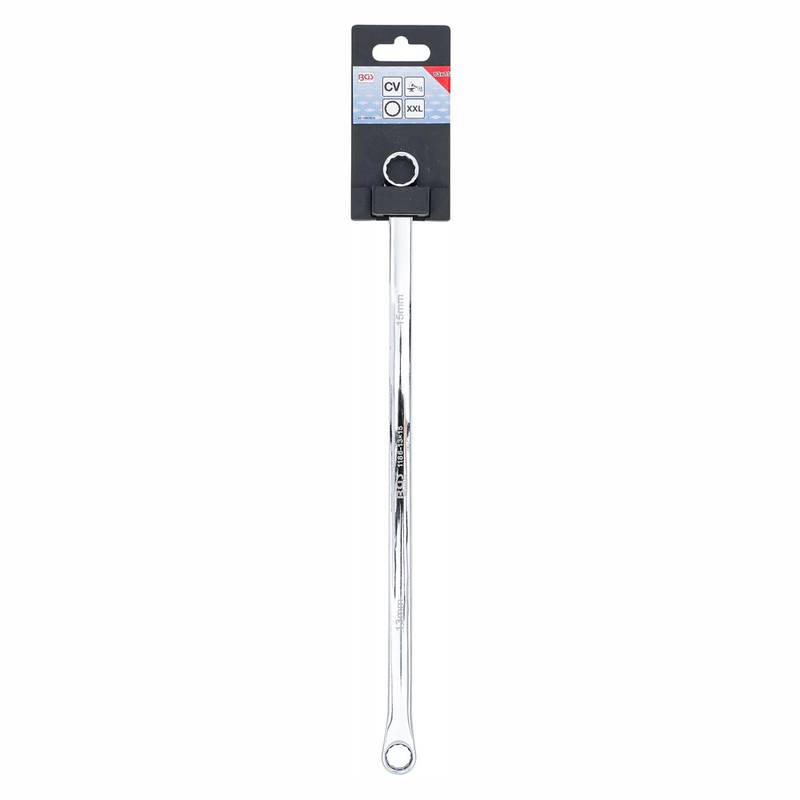 Double Ring Spanner 13 x 15 mm extra long