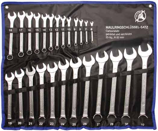 Combination Spanner Set | 6 - 32 mm | 25 pcs.
