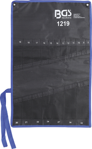 Kott mutrivõtmete ( 8-32mm ) jaoks 19 taskut