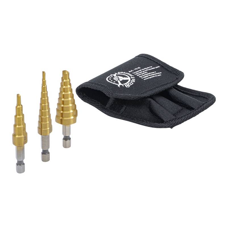 HSS Step Drill Set | 3 - 20 mm | 3 pcs.