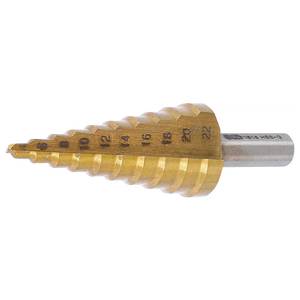 Step Drill | titanium-nitrided | Ø 4 - 22 mm