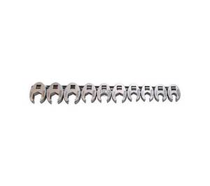 Avatud lehtvõtmete komplekt 3/8" 10osa 10-19mm