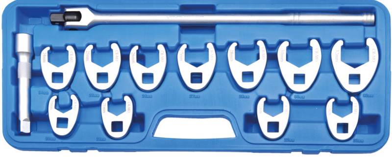 Avatud lehtvõtmete komplekt 1/2" 13 osa 20 - 32 mm