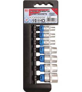 E-padrunvõtmete komplekt 1/4"+3/8" 7osa