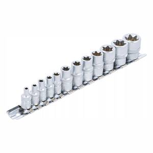 E-padrunvõtmete komplekt 1/4"+3/8" 12osa*