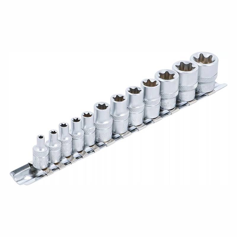 E-padrunvõtmete komplekt 1/4"+3/8" 12osa*