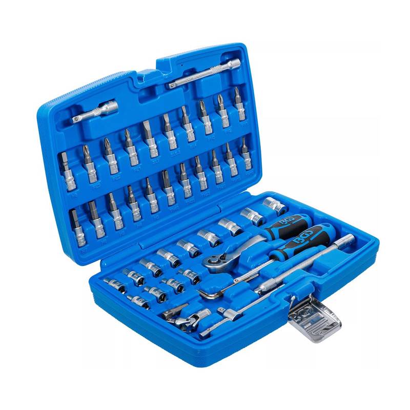 Padrunvõtmete komplekt 1/4" 46 osa