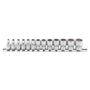 Padrunvõtmete komplekt Gear Lock 1/4" 13 osa