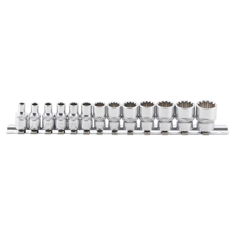 Padrunvõtmete komplekt Gear Lock 1/4" 13 osa
