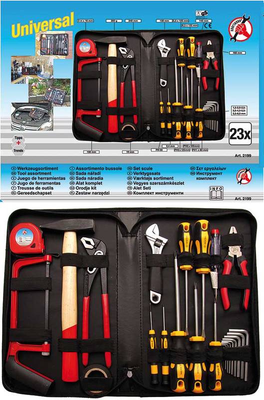 Tööriistade komplekt 23 osa **