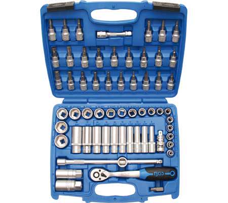 Padrunvõtmete komplekt 3/8" 61 osa tollmõõt *