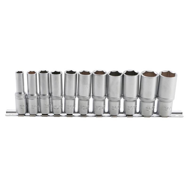 Padrunvõtmete komplekt 3/8" 11 osa 8-19mm pikad
