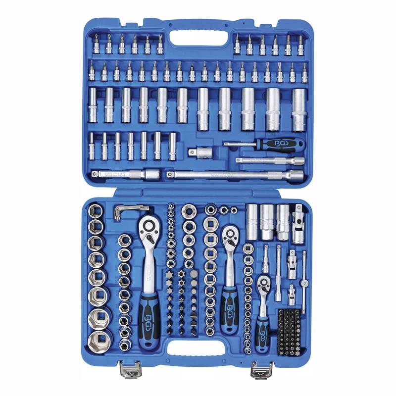 192-piece Socket and Bit Set (Imperial Sizes), 1/4", 3/8", 1/2"