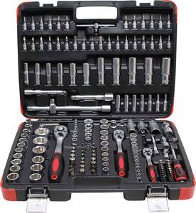 Padrunvõtmete komplekt 1/4" + 3/8" + 1/2" 172 osa **
