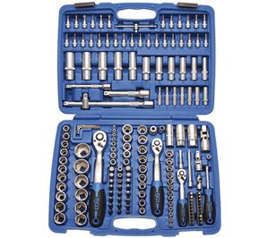 Padrunvõtmete komplekt 1/4"+3/8"+1/2" 192 osa Super Lock **
