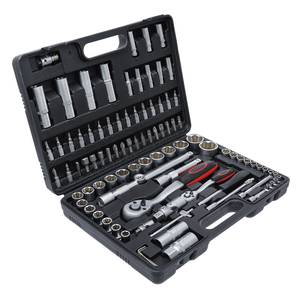 Socket Set | 6.3 mm (1/4") / 12.5 mm (1/2") Drive | 94 pcs.