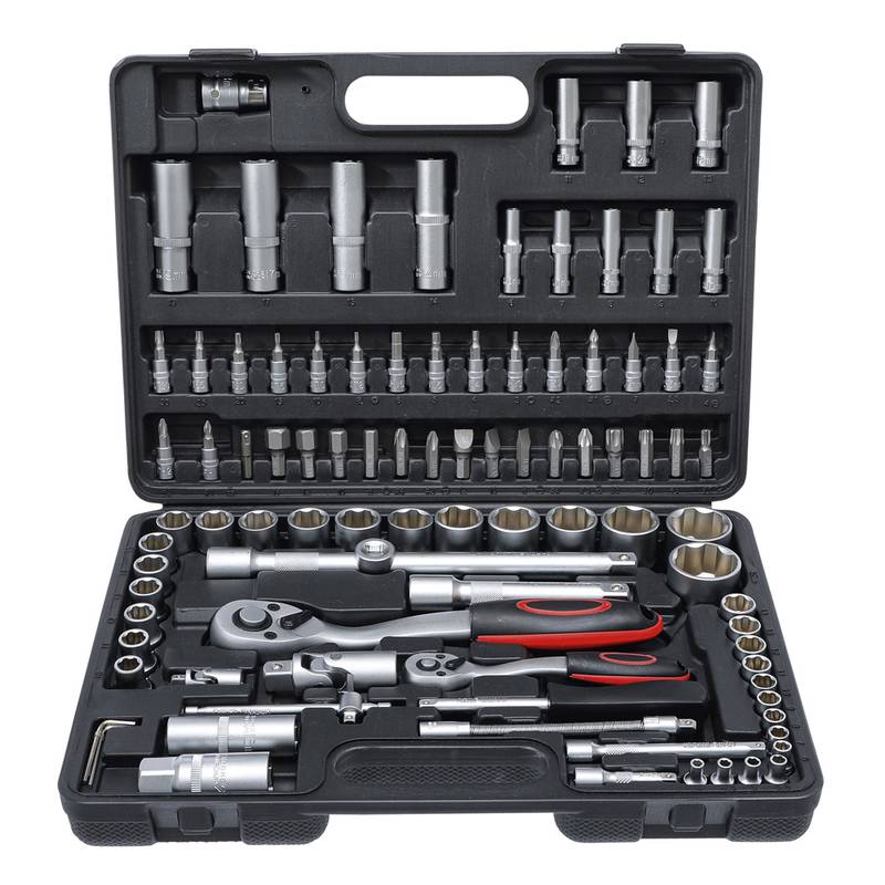 Socket Set | 6.3 mm (1/4") / 12.5 mm (1/2") Drive | 94 pcs.
