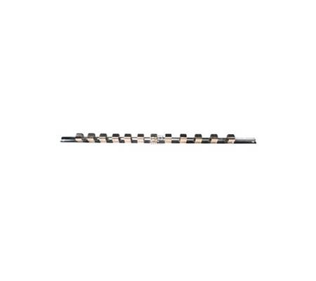 3/8" padrunvõtmete hoidik 15 kohta