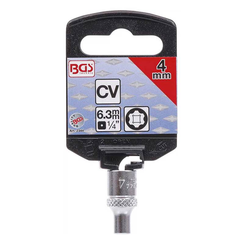 padrunvõti 1/4" 4mm Super Lock