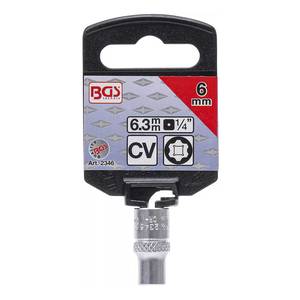 Padrunvõti 1/4" 6mm Super Lock