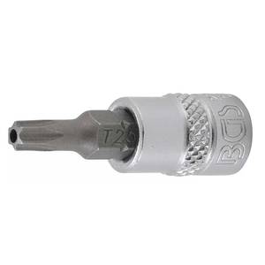 Bit Socket | 6.3 mm (1/4") Drive | T-Star tamperproof (for Torx) T25