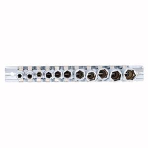 Deep Socket Set, Hex, 1/4", Inch Sizes, 11 pcs