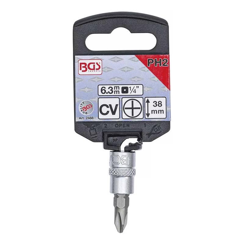 Padrunotsik 1/4" PH2 *