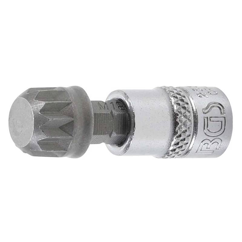 Padrunotsik 1/4" täht M12 *