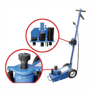 Jack | pneumatic | mobile | 22 t