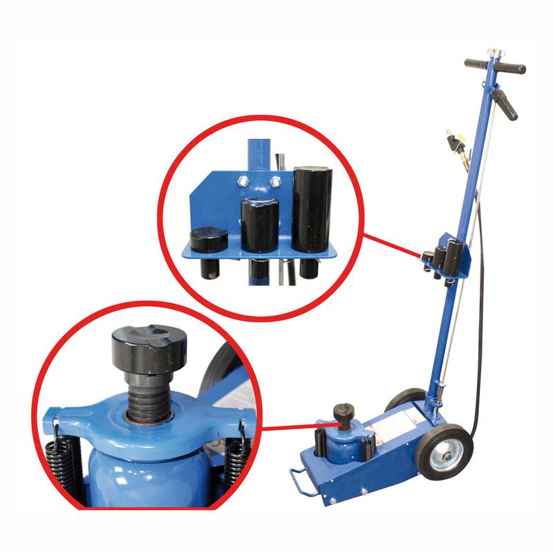 Jack | pneumatic | mobile | 22 t