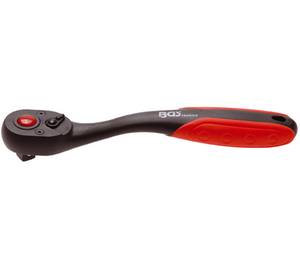 Reeversiga knarre 1/4" plastkattega