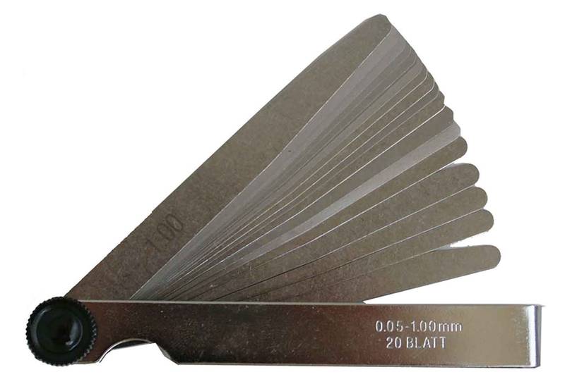 Precision Feeler Gauges | 20 Blades