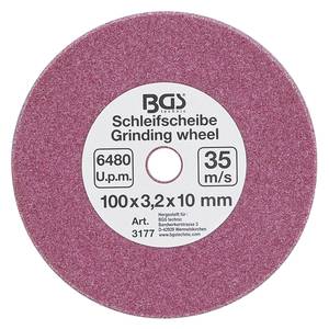 Saeketiteritusketas Ø 100 x 3.2 x 10 mm
