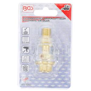 Automatic Air Oiler | Hose Connection 6.3 mm (1/4")