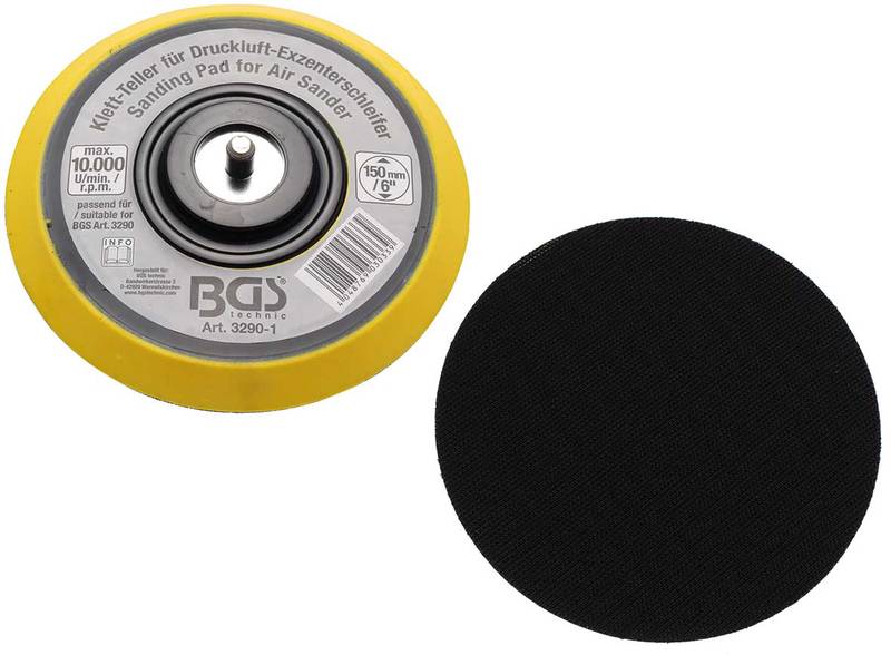 Tugitaldrik 150mm velcro M6x1,0