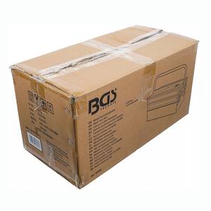 Metal Tool Box | empty | 420 x 200 x 200 mm | 5 Compartments