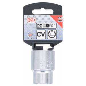 Padrunvõti 3/4" "Pro Torque®" Socket 19mm