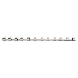 Socket Rail with 12 Clips | 20 mm (3/4")