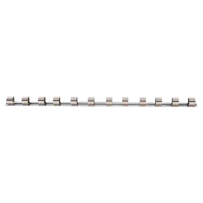 Socket Rail with 12 Clips | 20 mm (3/4")
