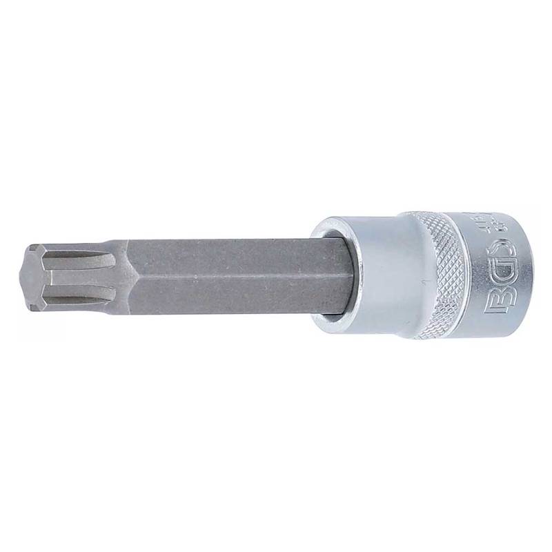 Bit Socket | length 100 mm | 12.5 mm (1/2") Drive | Spline (for RIBE) | M13