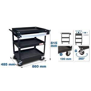 Workshop Trolley | 1 Drawer | open Type