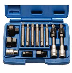 Generaatori montaaži komplekt 1/2" 12 osa