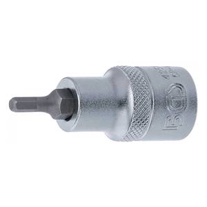 Bit Socket | 12.5 mm (1/2") | internal Hexagon 4 mm