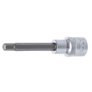 Bit Socket | length 100 mm | 12.5 mm (1/2") Drive | internal Hexagon 7 mm