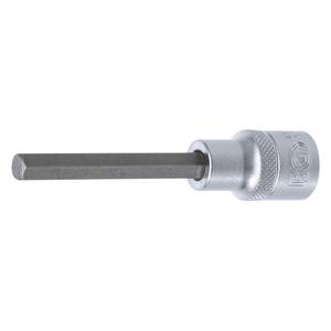 Bit Socket | length 100 mm | 12.5 mm (1/2") Drive | internal Hexagon 8 mm