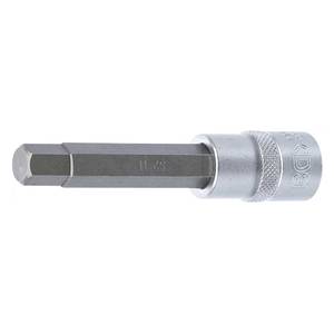 Bit Socket | length 100 mm | 12.5 mm (1/2") Drive | internal Hexagon 11 mm