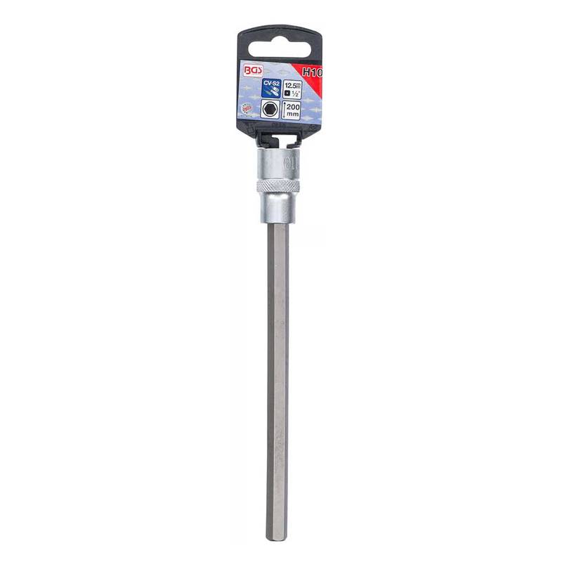 Padrunotsik 1/2" kuuskant 10mm pikkus 200mm