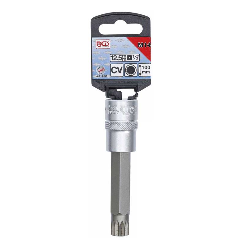 padrunotsik 1/2" täht M14 pikkus 100mm