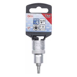 Bit Socket | 12.5 mm (1/2") Drive | T-Star (for Torx) T27